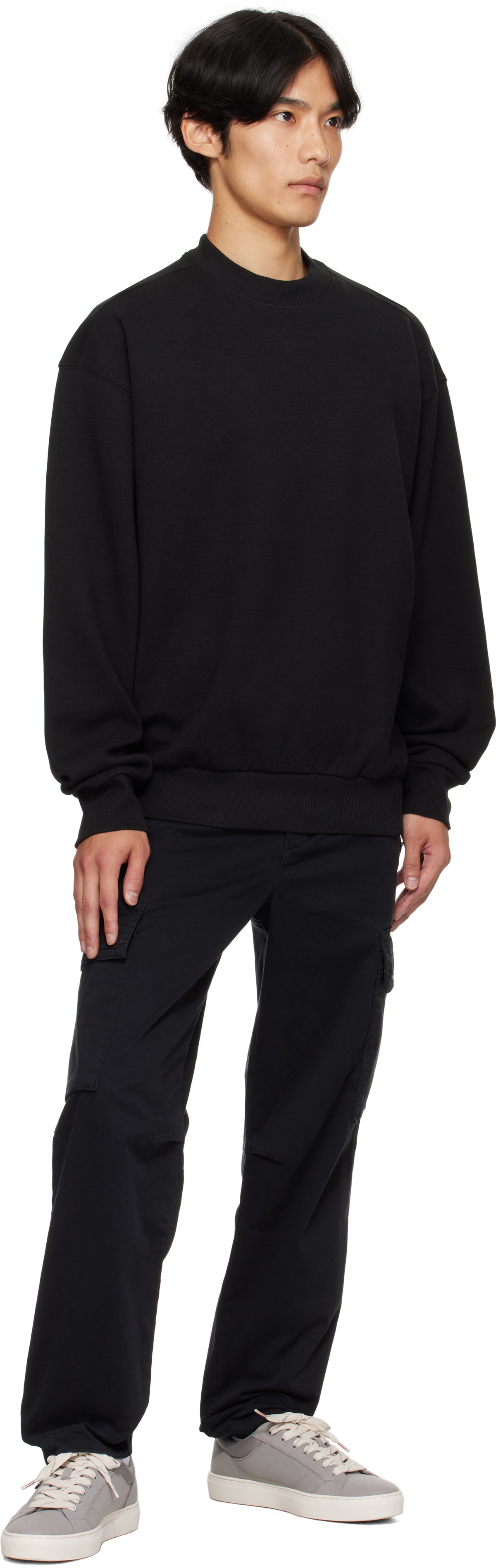 BOSS Black Oversized-Fit Sweatshirt