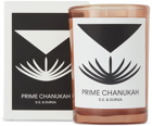 D.S. & DURGA Limited Edition Prime Chanukah Candle, 7 oz