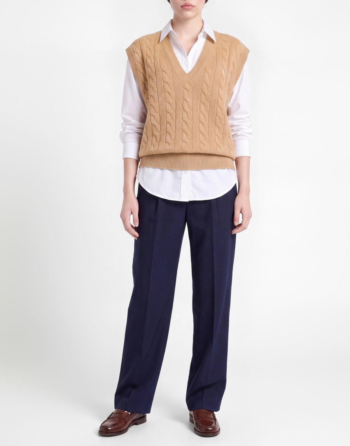 Polo Ralph Lauren Womens Sweater Camel