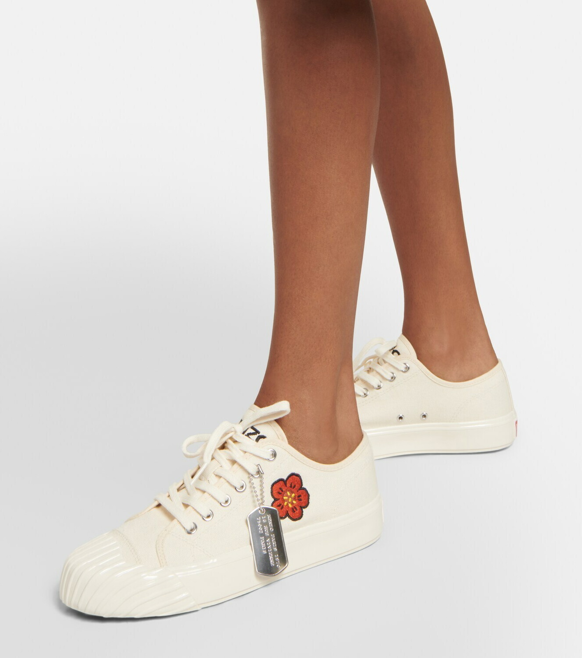 Kenzo Kenzoschool canvas low top sneakers Kenzo