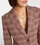 Etro Checked wool-blend blazer