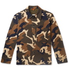 Barena - Camouflage-Print Cotton-Twill Overshirt - Green