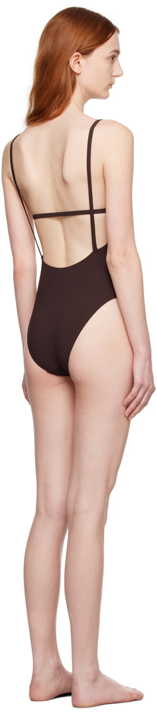 Lido Brown Tre Swimsuit