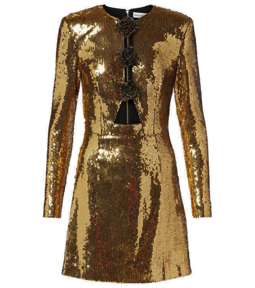 Rebecca Vallance Sequined minidress Rebecca Vallance