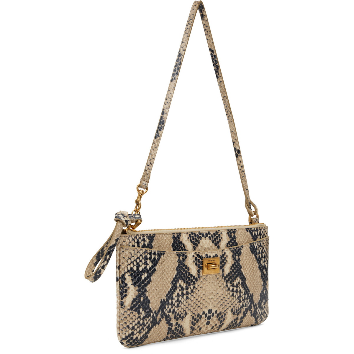 Balenciaga Beige Rodeo Phone Pouch Bag