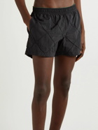 Bottega Veneta - Slim-Fit Short-Length Intrecciato Swim Shorts - Black
