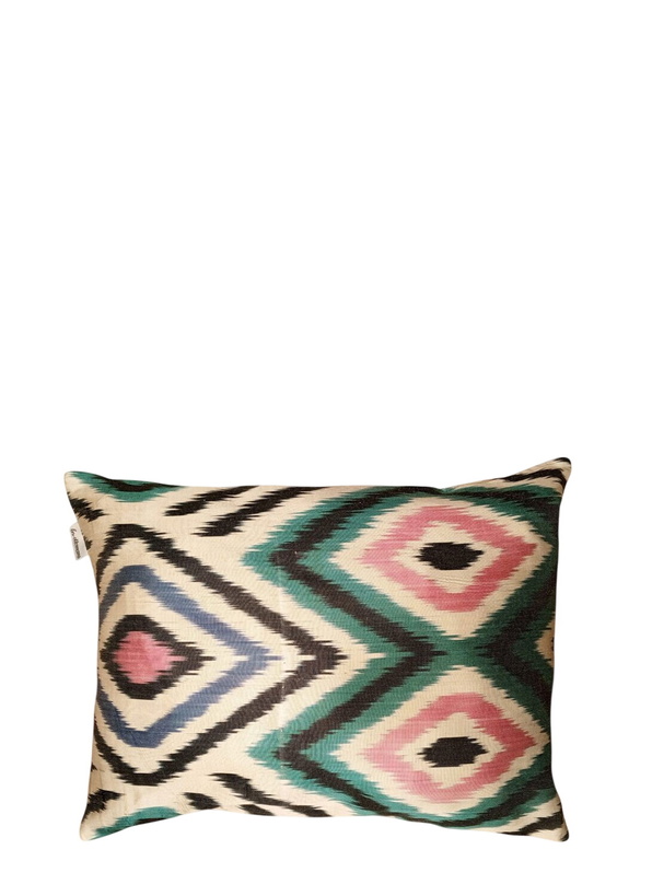 Photo: Les-Ottomans Geometric Pattern Decorative Cushion