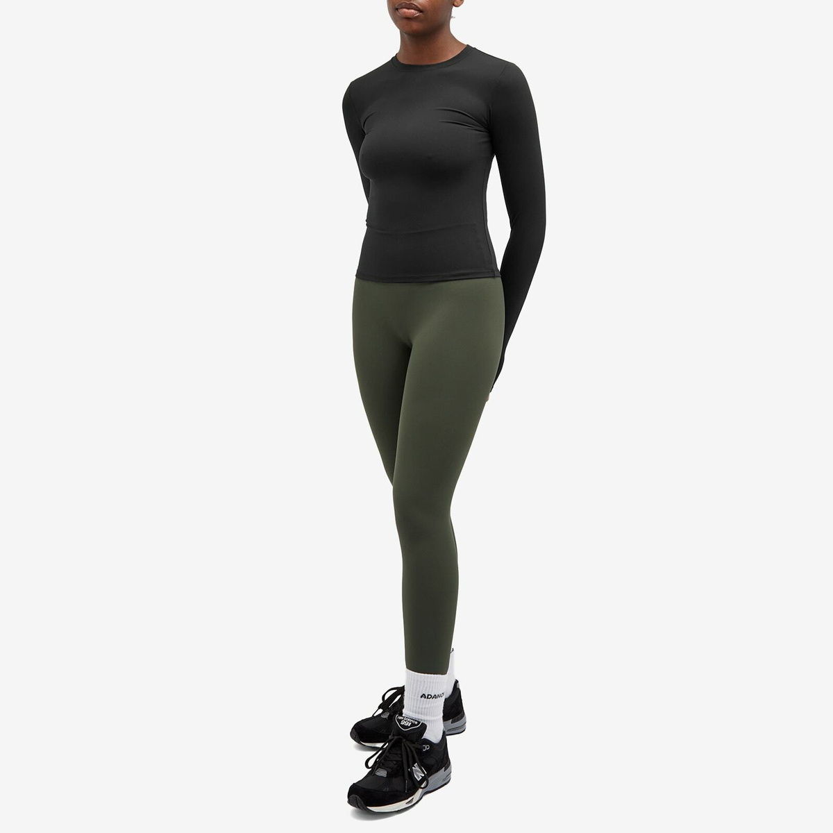 Adanola Women's Ultimate Leggings in Dark Olive