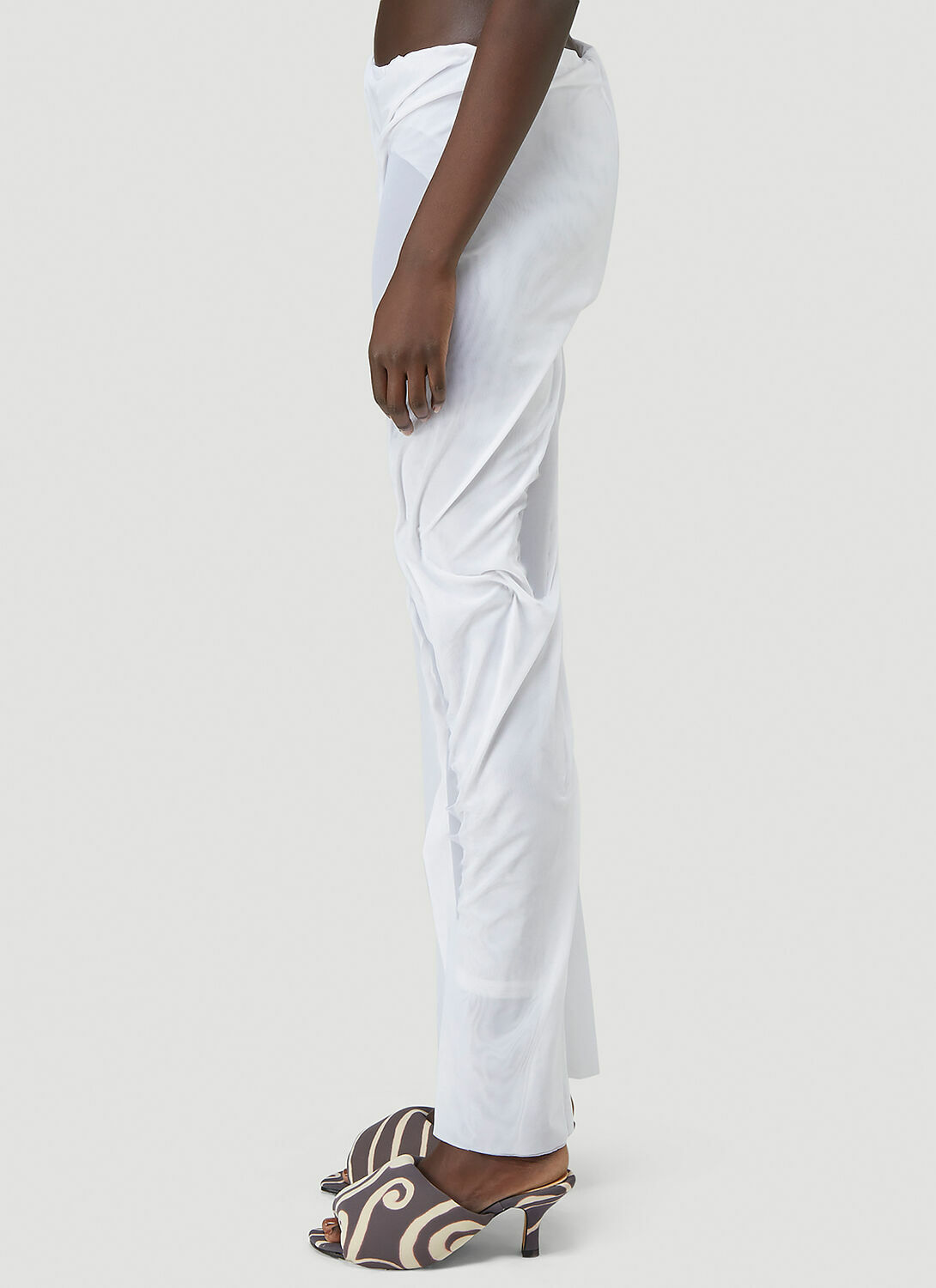 DI PETSA Wet-Look Pants