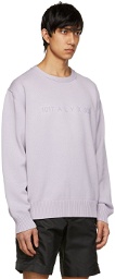 1017 ALYX 9SM Purple Cotton Sweater