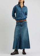 Skall Studio Millington Denim Shirt Blue