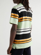 NN07 - Nat Striped Cotton-Jersey T-Shirt - Green