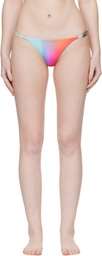 Casablanca Multicolor Glass Gradient Bikini Bottom