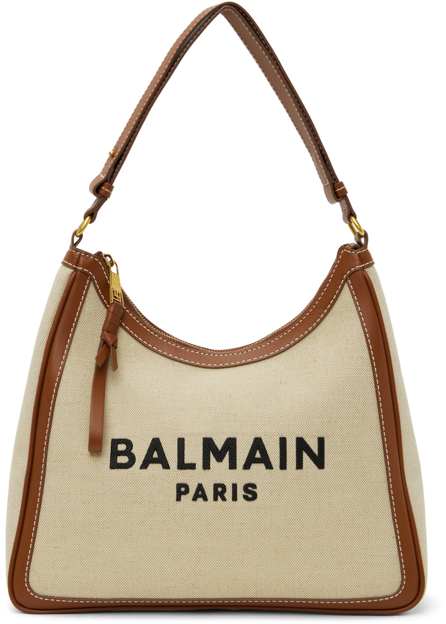 BALMAIN ショルダーバッグ ベージュ/ブラウン Balmain Beige B-Army Shoulder Bag Balmain