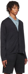 Theory Black Cannes Cardigan