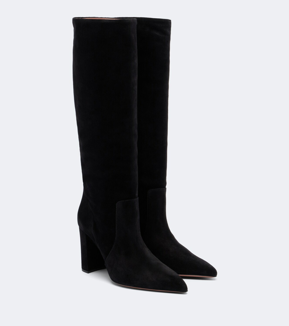 Paris Texas Anja suede knee-high boots