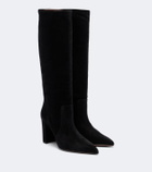 Paris Texas Anja suede knee-high boots
