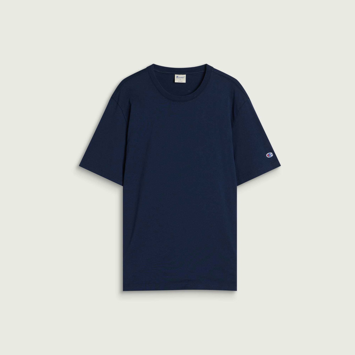 Champion Men's Reverse Weave Relaxed T-Shirt in Navy