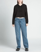 Good American Womens Sweatshirt in Black