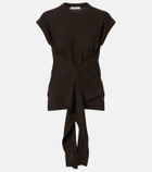 Lemaire Wool-blend knitted top