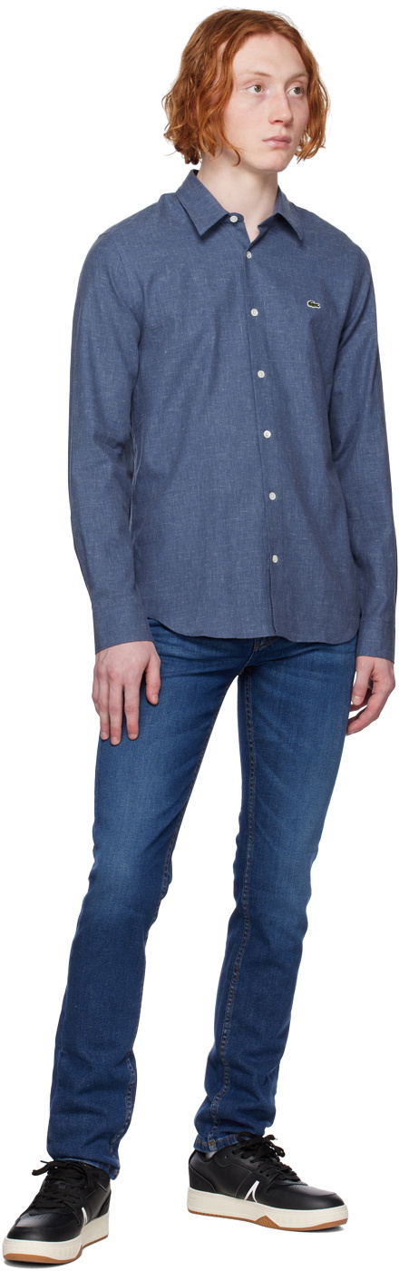 Lacoste Blue Patch Shirt