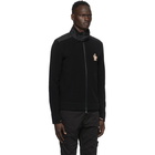 Moncler Grenoble Black Cardigan Jacket