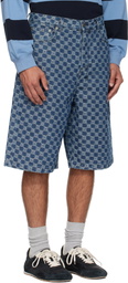 Ksubi Blue Maxx Klassik Denim Shorts