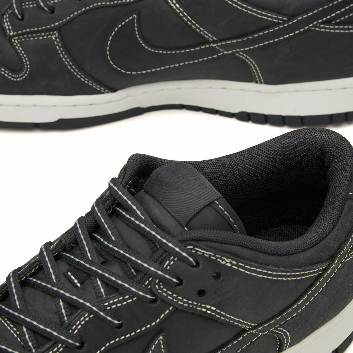 Nike Dunk Low QS Sneaker in Off Noir/Summit White