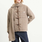 House Of Sunny Women's Retro Blanket Jacket in Blonde Multi