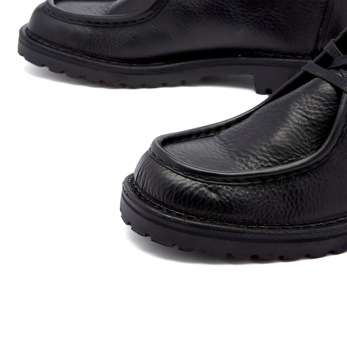 Astorflex Men's Beenflex Grain Leather Shoe in Black