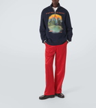 Loewe Anagram technical jersey track pants