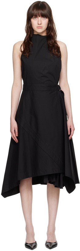 Photo: Proenza Schouler Black Yoko Midi Dress