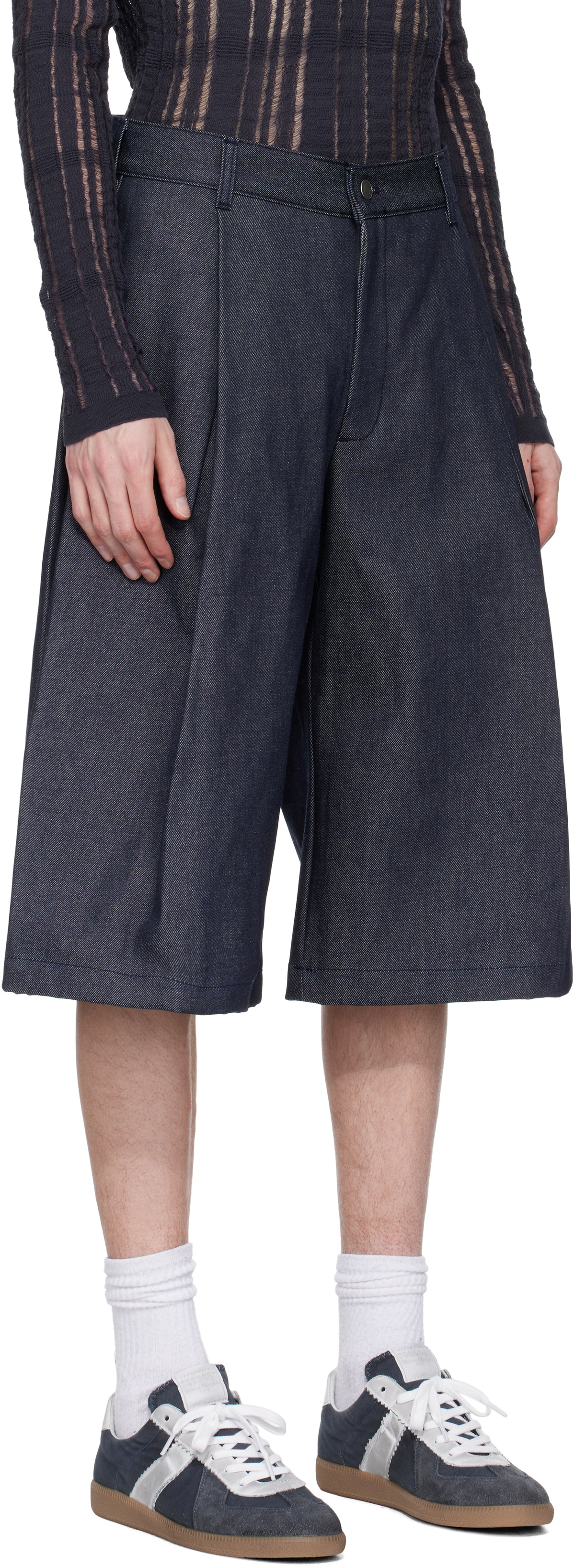 Seventh Navy 440 Bermuda Denim Shorts Seventh
