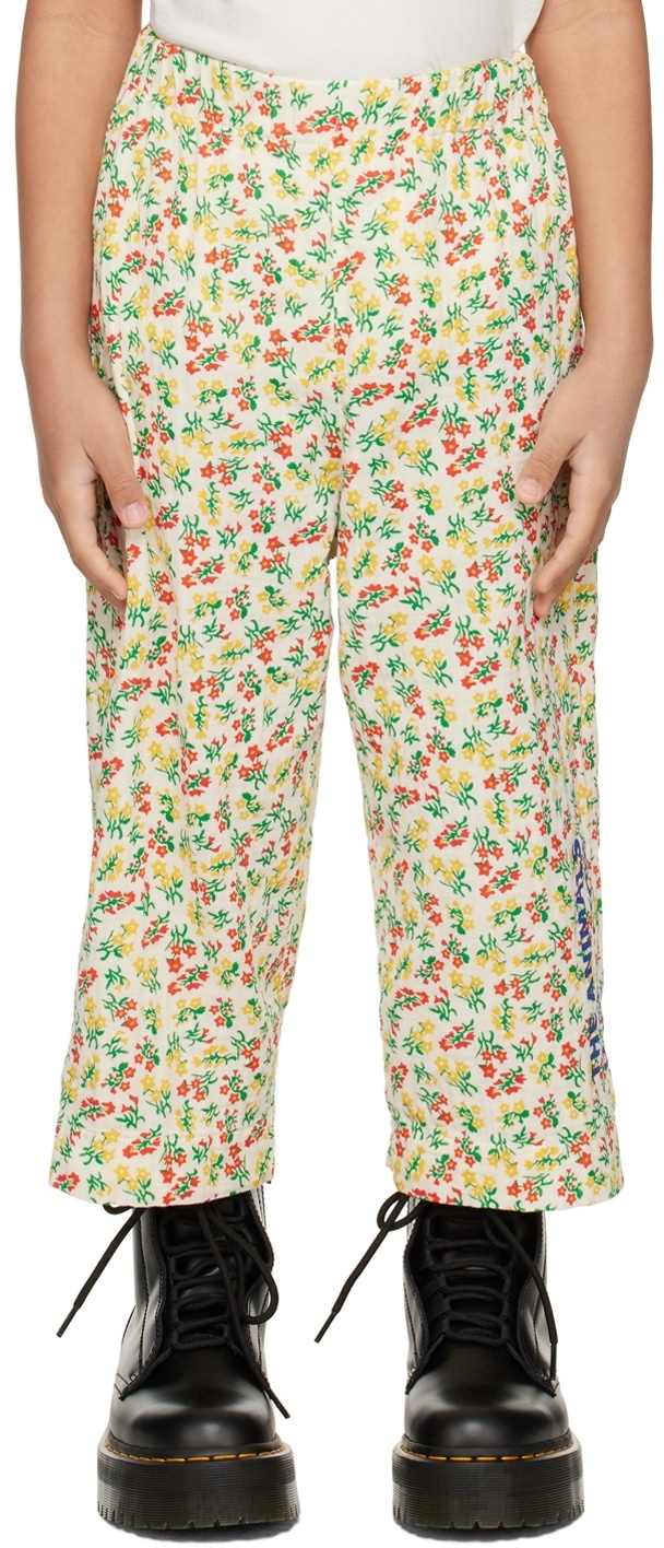 The Animals Observatory Kids White Emu Pants