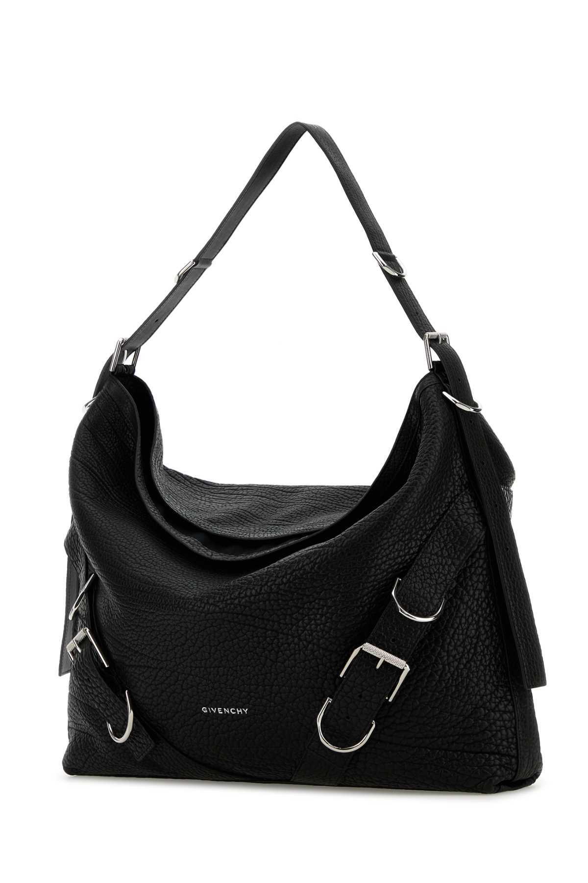 Givenchy Black Leather Large Voyou Shoulder Bag Givenchy Givenchy Black Leather Large Voyou Shoulder Bag Givenchy