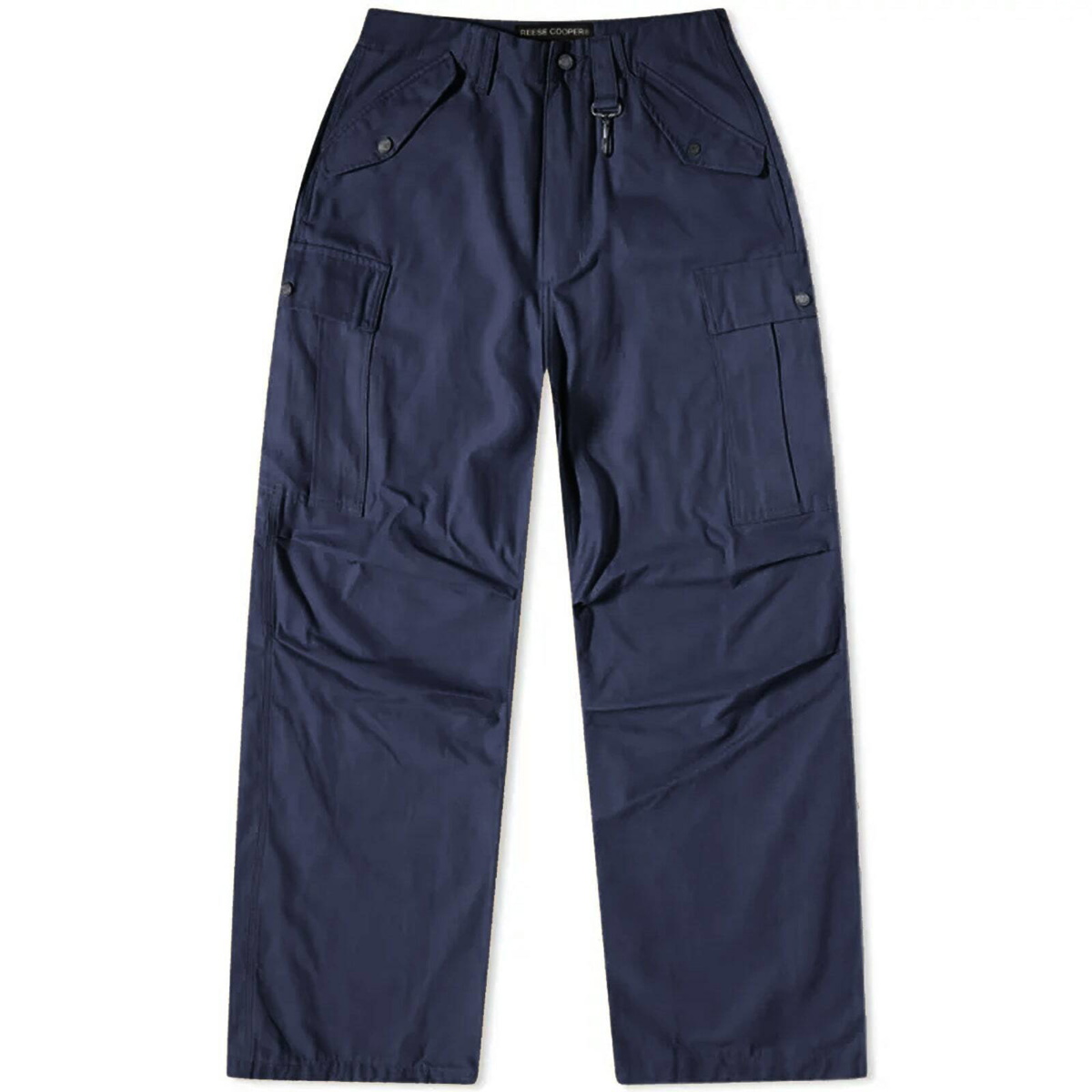 Reese Cooper Men's Cotton Cargo Pant in Navy Blue Reese Cooper
