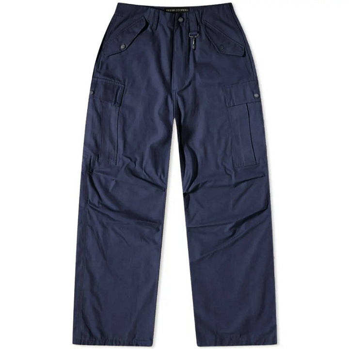 Photo: Reese Cooper Men's Cotton Cargo Pant in Navy Blue