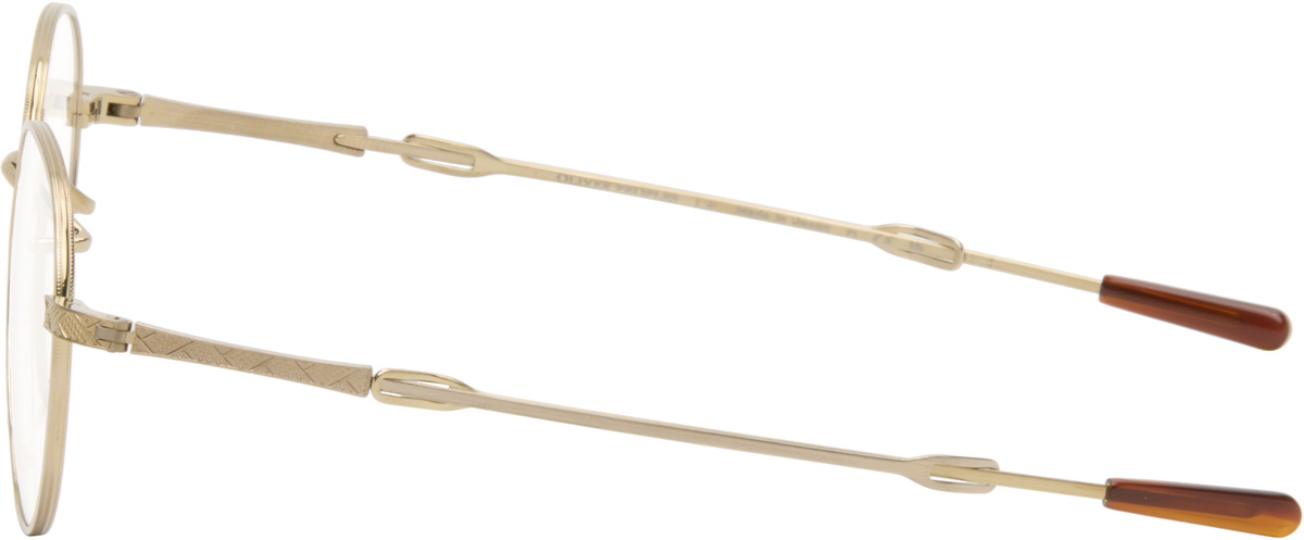 Oliver Peoples Gold Kinston Glasses