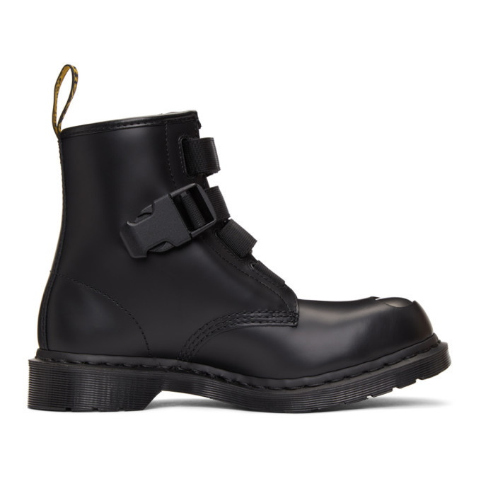 Photo: Dr. Martens Black WTAPS Edition 1460 Boots