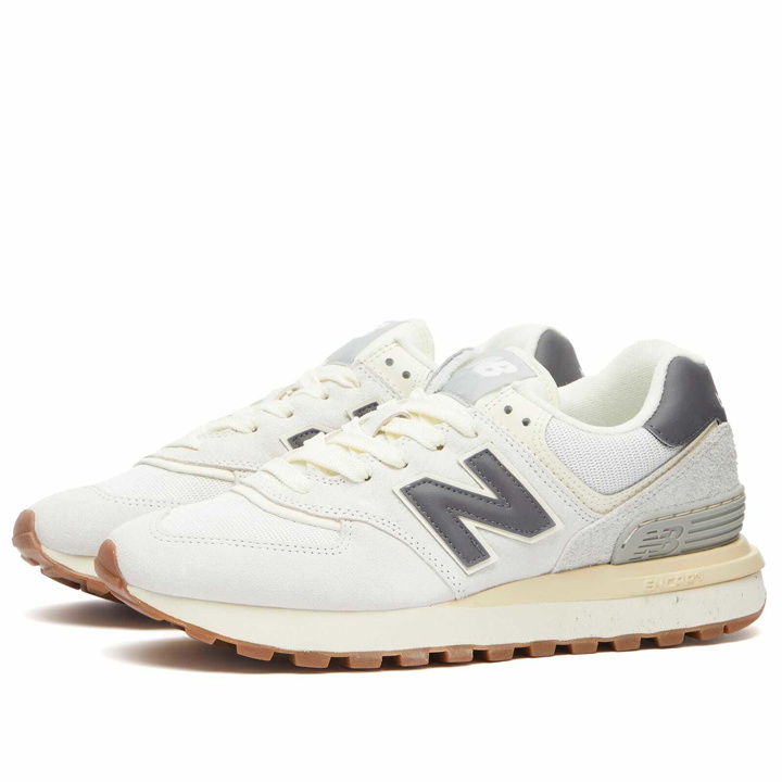 Photo: New Balance U574LGAN in Alloy/White