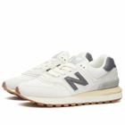 New Balance U574LGAN in Alloy/White