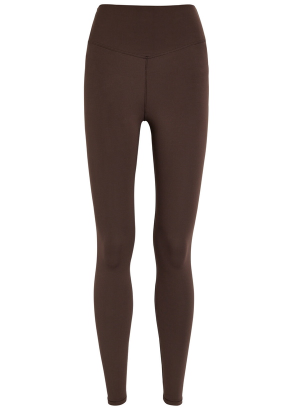 Photo: Vuori Alltheform Stretch-jersey Leggings Brown