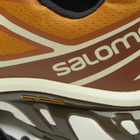 END. x Salomon XT-6 'Porcini' Sneakers in Sugar Almond/Yellow/Wren