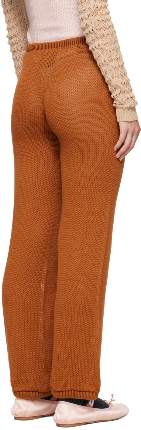 Isa Boulder Brown Isabella Straight Lounge Pants