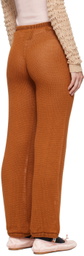 Isa Boulder Brown Isabella Straight Lounge Pants