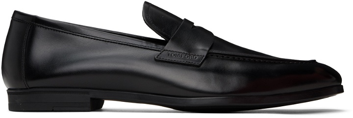 Photo: TOM FORD Black Sean Loafers