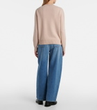Givenchy Cropped wool and cashmere cardigan