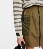 Moncler - Striped pointelle-knit wool sweater