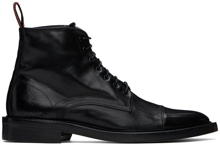 Photo: Paul Smith Black Leather Newland Boots