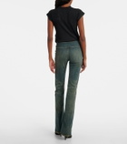 Balenciaga Low-rise bootcut jeans